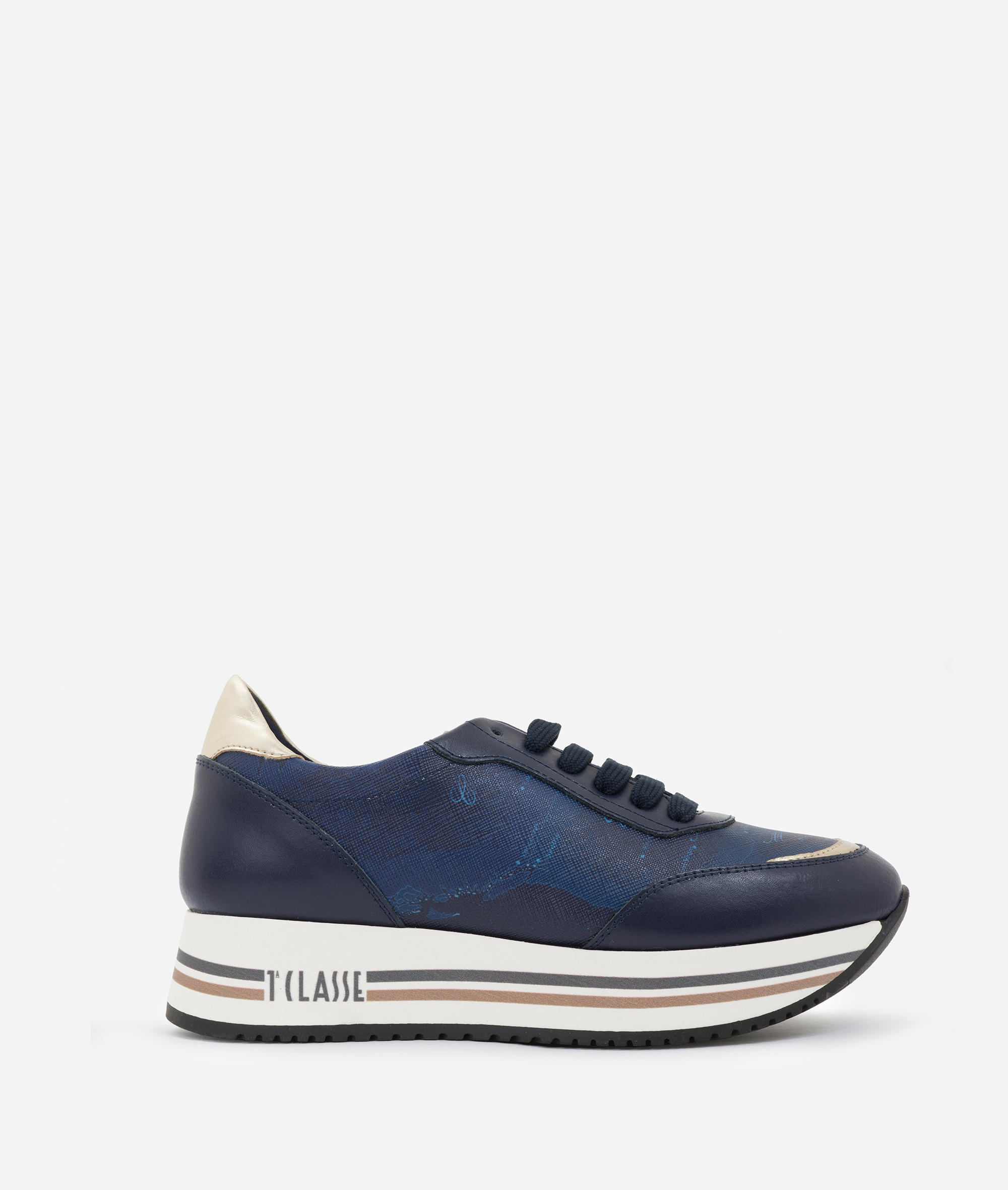 Sneakers in tessuto stampa Geo Midnight
