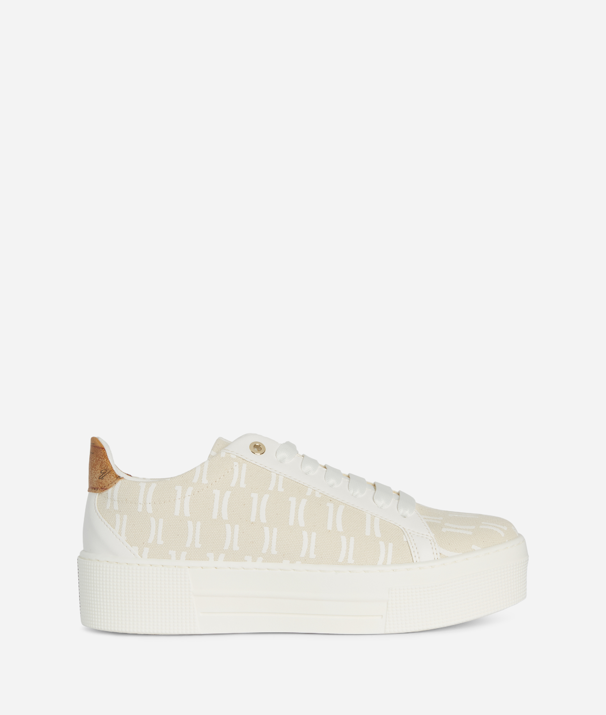 Sneakers in canvas stampa Monogram Naturale