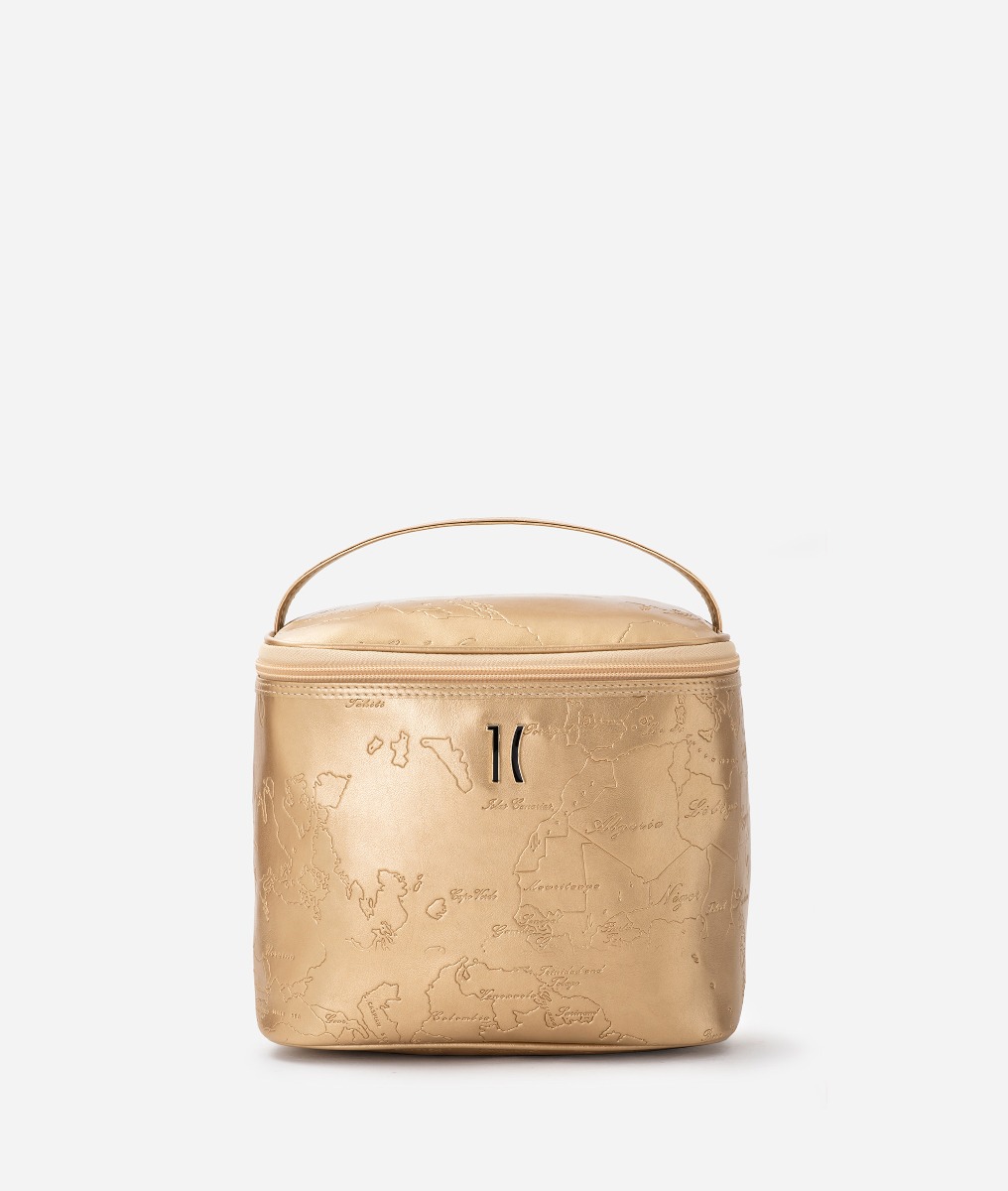 Beauty-case con manico Oro