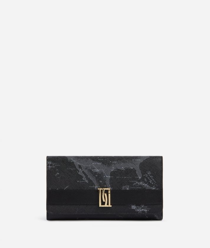 1C Mirror Night wallet Black