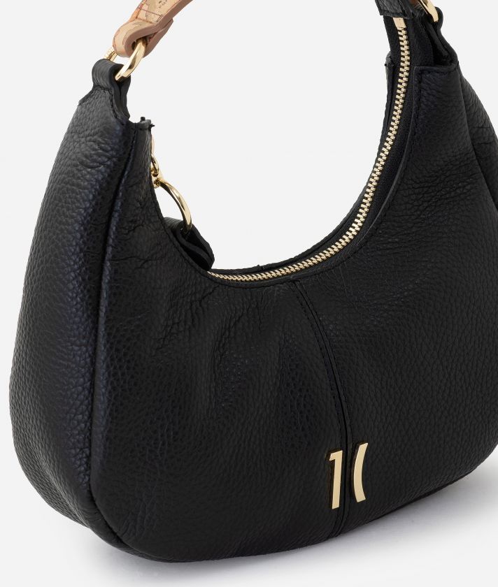 New Moon Leather small crossbody bag Black
