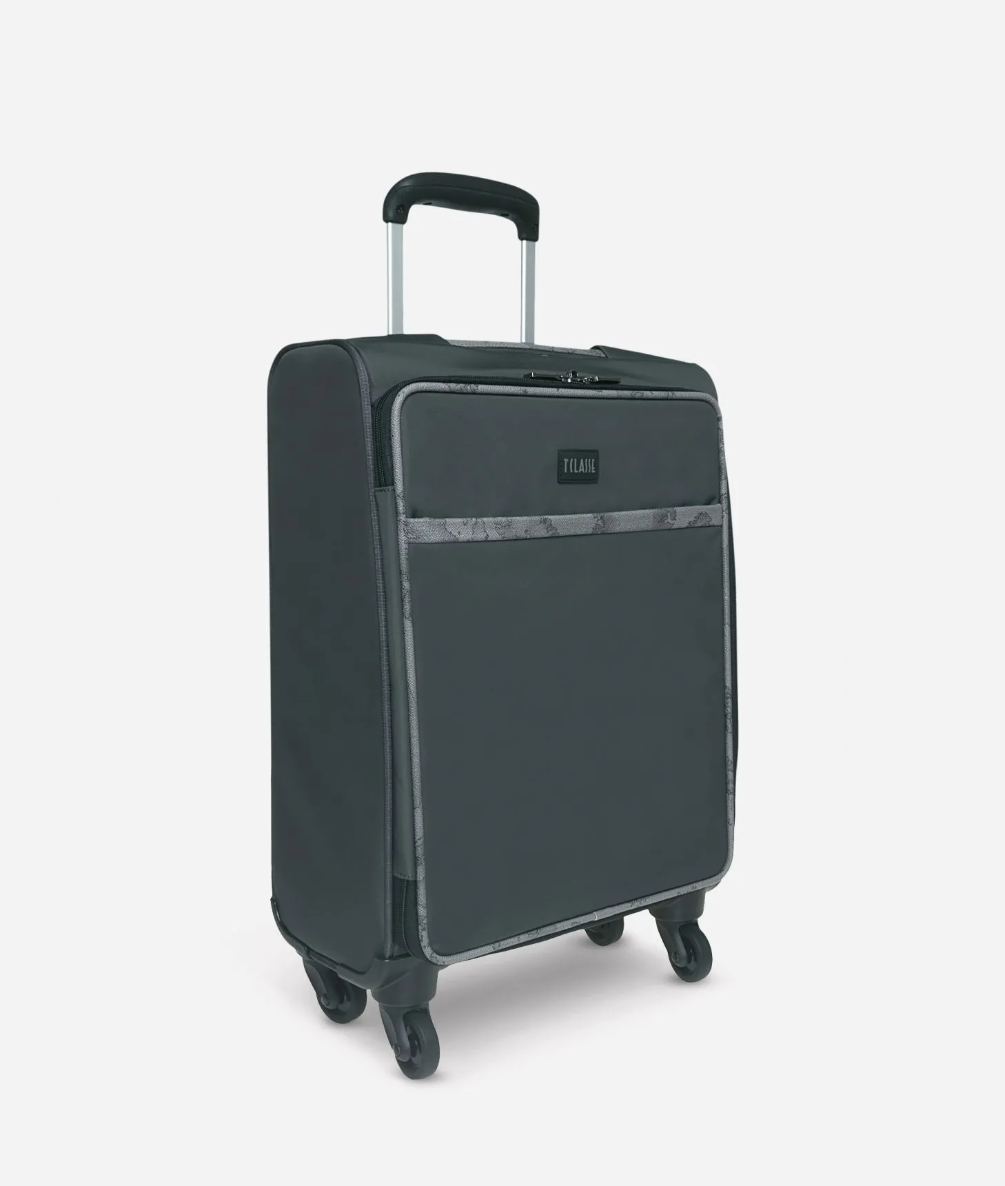 black small suitcase