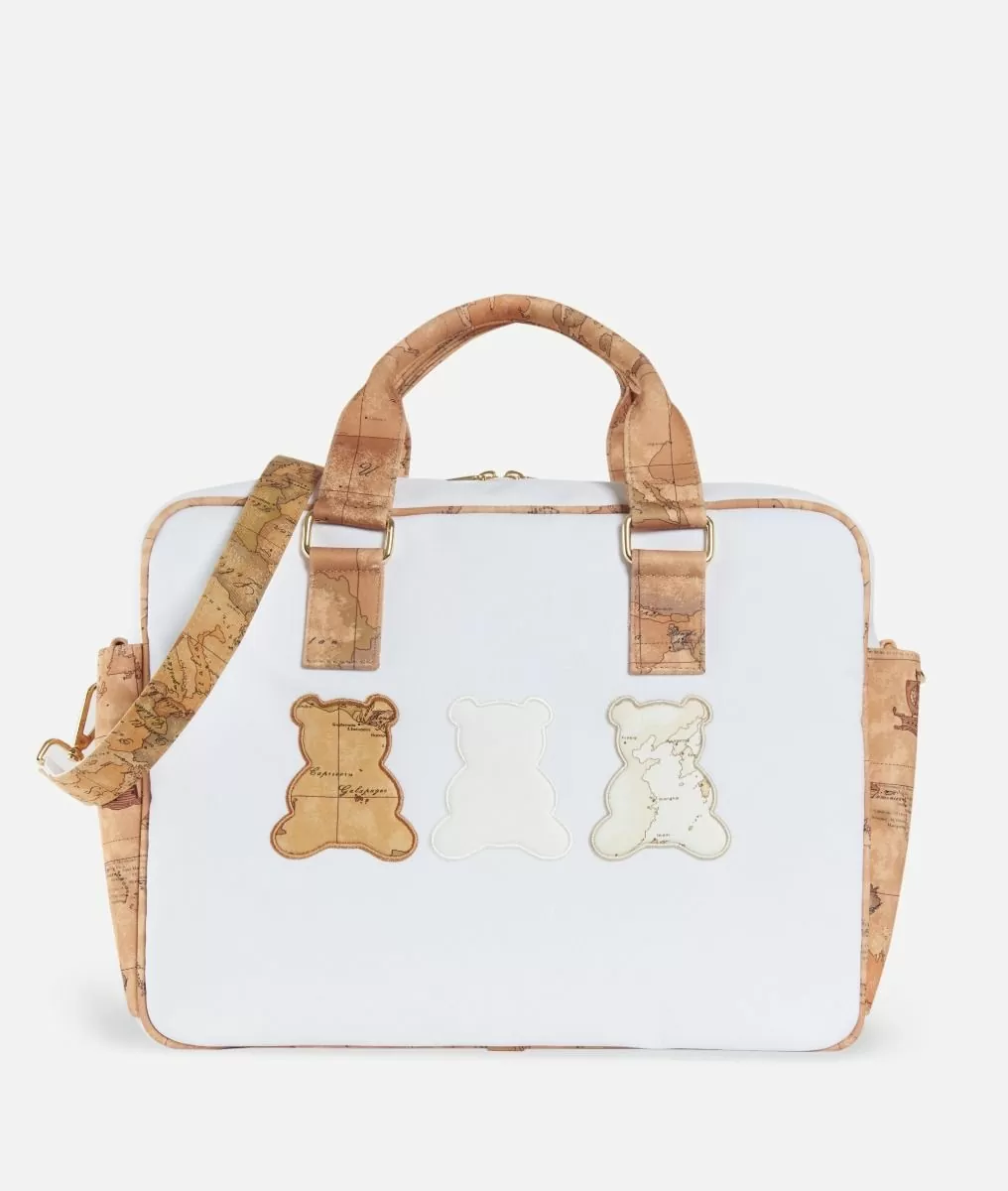 white changing bag