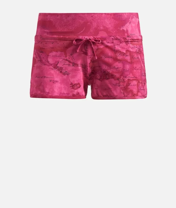 pink lycra shorts