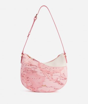 Geo Magnolia shoulder bag Pink
